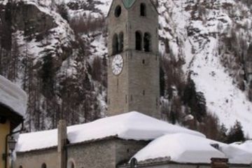 Paesaggi Invernali - Campanile